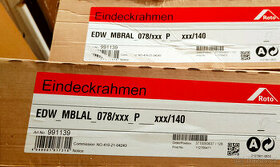 nové lemování/oplechování Roto + zbytky mix