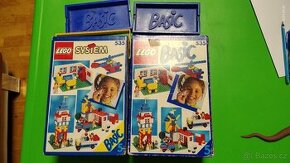 Staré lego krabice číslo 535 (jen krabice) basic system