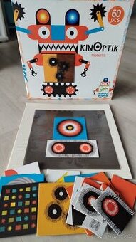 Magnetická skládačka Kinoptik roboti