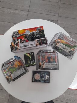 Velociraptor, Alien + figurky, nové, zabalené, viz foto