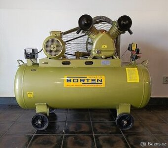 Vzduchový kompresor 4kW 200l BORTEN 2025''