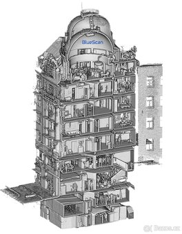 Pasport bytů, budov, stavební dokumentace, 3D skenování