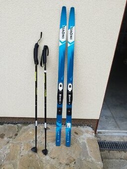 Běžecké lyže dětské Inovik 125cm + hůlky