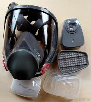 celoobličejová ochranná maska + filtry A1