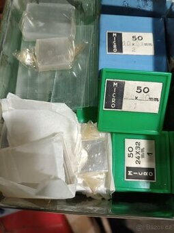 Sklíčka k mikroskopu