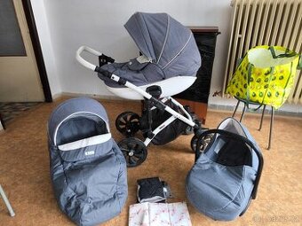 Kočárek Tutis Mimi style. Trojkobinace