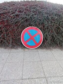 Dopravní značka B 28 Zákaz zastavení