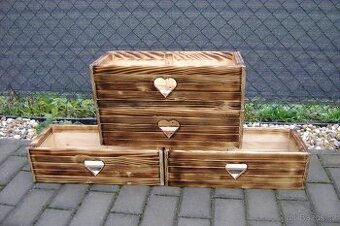 Opalovaný obal na truhlík