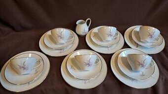 Sada jemného porcelánu Tirschenreuth 2.pol.20.století