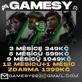 Xbox Game Pass Ultimate 3/5/9/13 měsíců - NEJLEPŠÍ CENA