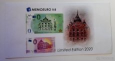 Memo Euro + 0 EURO DIVADLO KOSICE stejne cisla limitovana ed