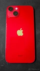 iPhone 14 128GB Red, AB stav, záruka 6 měsíců