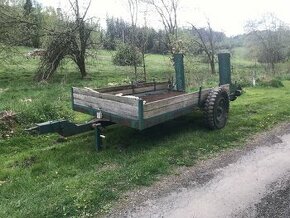 Vlek za traktor bez SPZ - 1