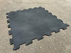 Gumová podlaha puzzle 10mm - nové nepoužité