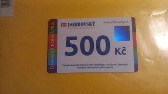 Dárkový poukaz knihkupectví Beta Dobrovský - 500 Kč - 1