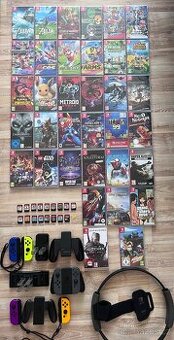 Nintendo Switch hry a příslušenství