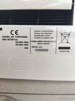 Tepelné čerpadlo vzduch–vzduch Toshiba