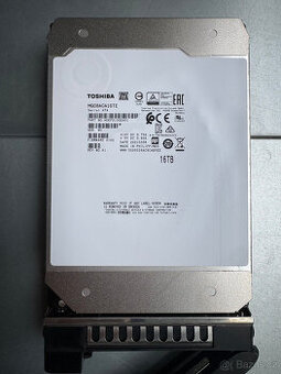 Toshiba Enterprise MG08 16TB - 512 cache, SATA3, záruka