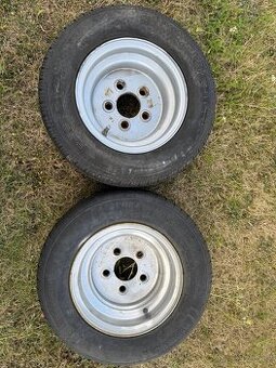 2x kola na vozík/přepravník 195/55 r10