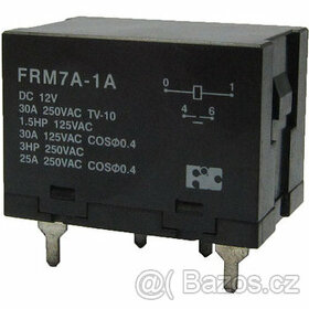 Relé 30A / 250VAC na 48V