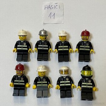 Lego figurky Sada Hasiči 11