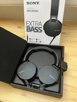 Sony MDR-XB550AP Nová Sluchátka Drátová, mikrofon