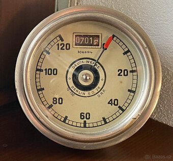 Tachometr Deuta Werke Praga, Tatra, Škoda