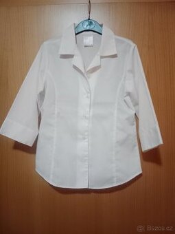 Dívčí bílá košile