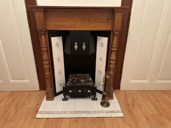 Prodám unikátní, ručně vyráběný elektrický krb