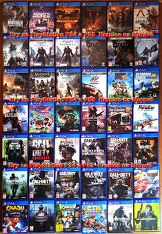 Hry na Playstation PS4 a PS5 - 1.část
