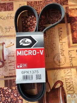 Drážkový řemen Gates 6PK1375