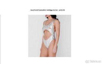 Nové (nenosené) PLAVKY jednodílné zn.Golddigga