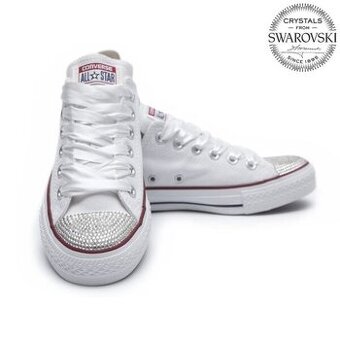 CONVERSE SWAROVSKI ♠ IKONICKÉ DÁMSKÉ TENISKY