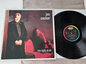 Joe COCKER  „One Night of a Sin „ /Capitol1987/Top st ,LP m