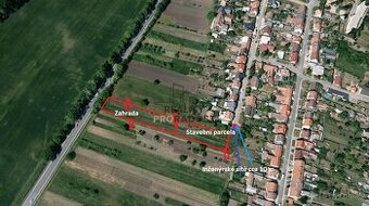 Prodej stavební parcely 4274 m2 v obci Lužice, lokalita Záhu