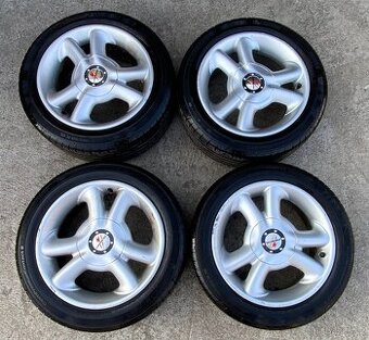 Letní hliníková kola 4x100 195/50 r15 Continental