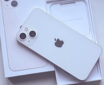 iPhone 13 Starlight BATERIE 100% TOP