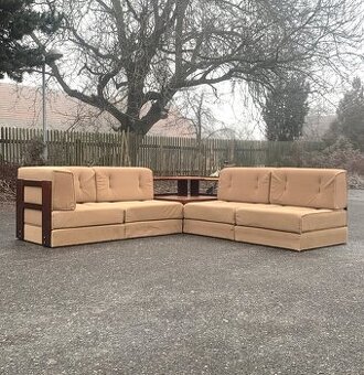 Retro pohovka Dřevotvar 60. léta - 1