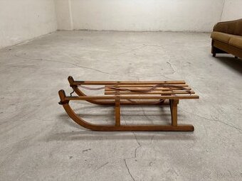 Staré dřevěné saně