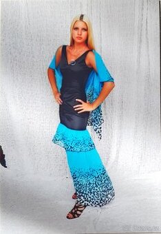 Šaty s falešnou  perelínkou