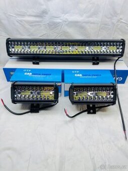 LED rampa  420W + 2x svetlo ,off-road