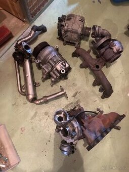 Turbo sada,alternátor,egr ventil,chlazeni