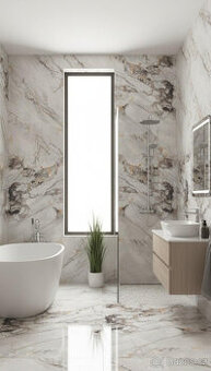 Exkluzivní dlažba/obklad vysoký lesk Elegant Porto Gold