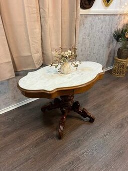 Konferenční stůl s mramorovou deskou (142029)