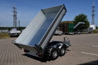 Třístranný sklápěč 2,7 t, 2650x1560x350 mm