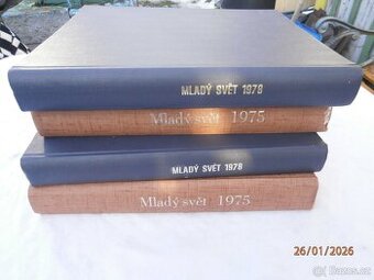 Prodam vazane ročniky MLADY SVĚT-R.1975 A 1978