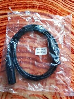 Kabel XLR 4Pin M-F, 1.8 metrů - Nové