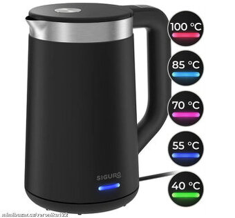 Nová rychlovarná konvice Siguro EK-P361B Perth