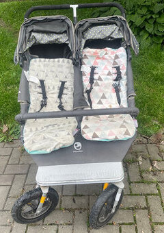 Kočárek EasyWalker Duo s korbičkami