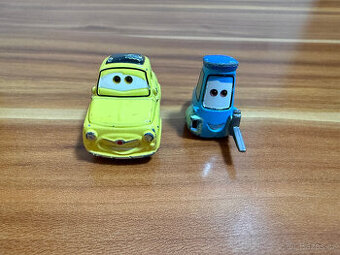 Auta Luigi and Guido, Cars, Mattel